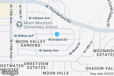 Map image of the property - 1536 W Andorra Dr