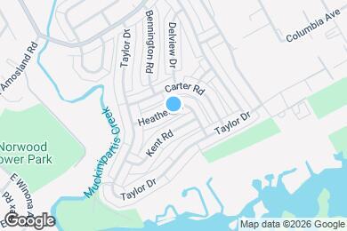 Map image of the property - 2045 Heather Rd