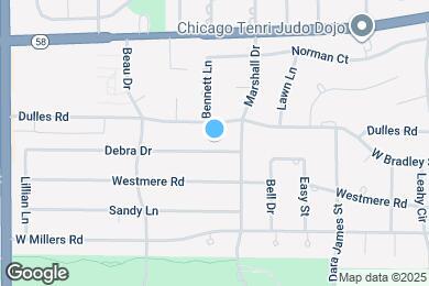 Map image of the property - 450 Debra Dr