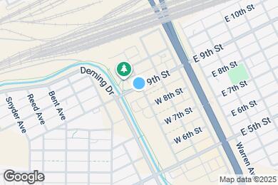 Map image of the property - 818 Carey Ave