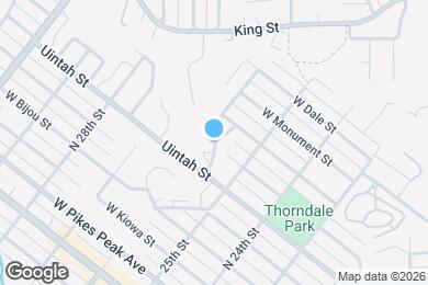 Map image of the property - 524 Superior St