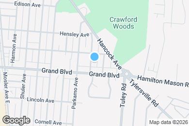 Map image of the property - 1328 Pater Ave