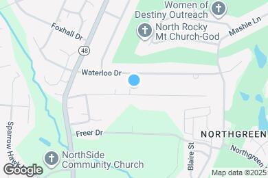 Map image of the property - 1110 Compass Creek Dr