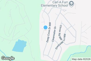 Map image of the property - 2885 Island Point Dr NW