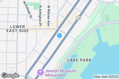 Map image of the property - 1653 N Prospect Ave