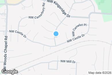 Map image of the property - 700 NW Oxford Dr