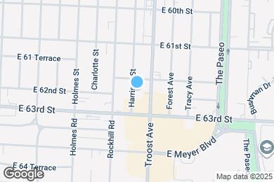 Map image of the property - 6213 Harrison St