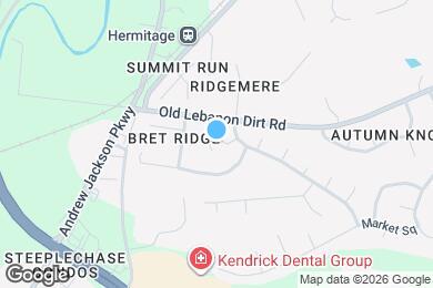 Map image of the property - 1013 Carriage Way Ct