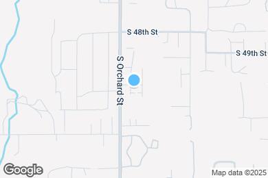 Map image of the property - 5021 S Orchard St