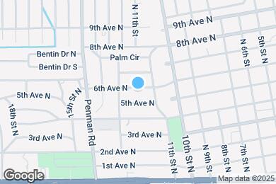 Map image of the property - 1140 6th Ave N