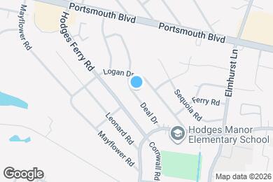 Map image of the property - 305 Deal Dr