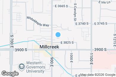 Map image of the property - 3811 S 900 E