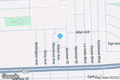 Map image of the property - 21054 Ehlert Ave