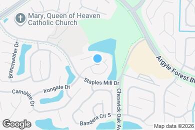 Map image of the property - 8717 Irongate Dr