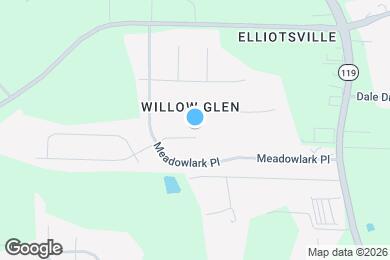 Map image of the property - 415 Willow Glen Dr