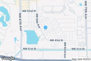 Map image of the property - 4656 NW 83rd Path