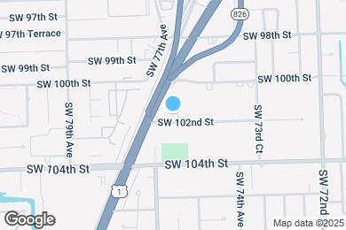 Map image of the property - 10170 SW 75th Pl