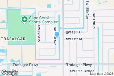 Map image of the property - 1333 SW 21st Ave