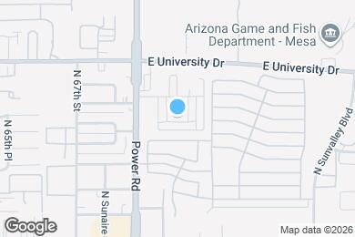 Map image of the property - 245 N Sunrise