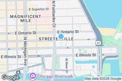 Map image of the property - 449 E Ohio St