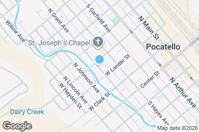 Map image of the property - 344 N Grant Ave