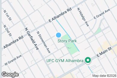Map image of the property - 329 N Chapel Ave