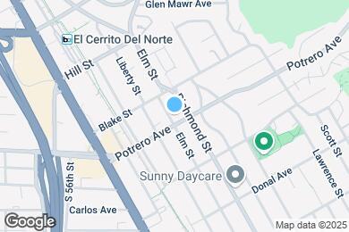 Map image of the property - 1606 Elm St
