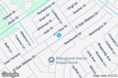 Map image of the property - 3473 S San Mateo Dr