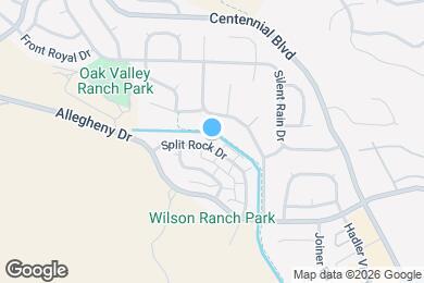 Map image of the property - 2337 Split Rock Dr