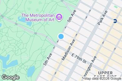 Map image of the property - 988 Fifth Avenue PENTHOUSE