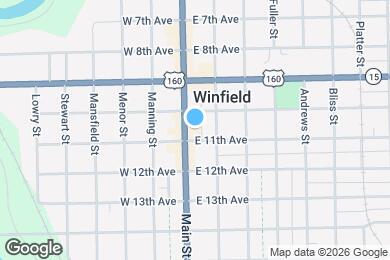 Map image of the property - 1016 Main St