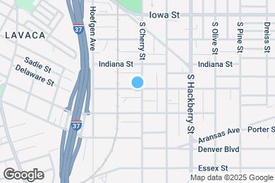 Map image of the property - 626 Delaware St