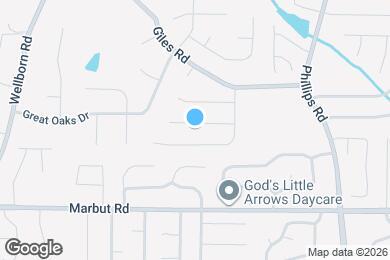 Map image of the property - 6149 Raleigh Oaks Ct