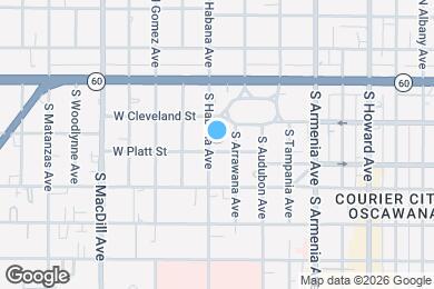 Map image of the property - 210 S Habana Ave