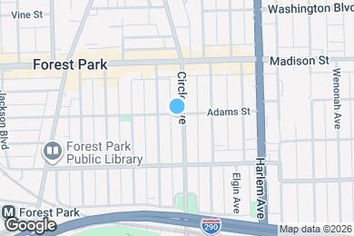 Map image of the property - 501 Circle Ave