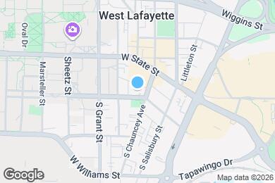 Map image of the property - The Standard at West Lafayette