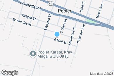 Map image of the property - 208 E Mell St