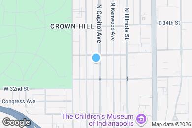 Map image of the property - 3236 N Capitol Ave