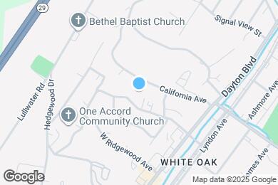 Map image of the property - 307 California Ave