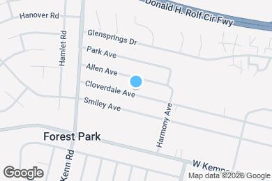 Map image of the property - 686 Cloverdale Ave