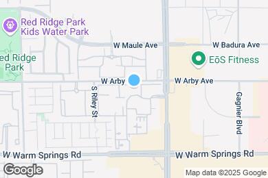 Map image of the property - 7111 S Durango Dr