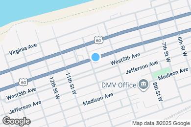 Map image of the property - 525 10th St W