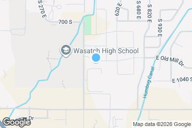 Map image of the property - 554 E Old Mill Dr