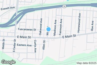 Map image of the property - 20 Wing St