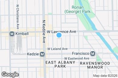 Map image of the property - 4734 N Albany Ave
