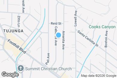Map image of the property - 9852 Cabanas Ave