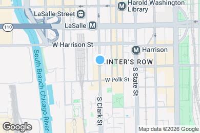 Map image of the property - 727 S Clark St