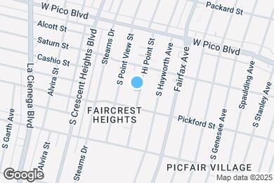 Map image of the property - 1539 - 1547.5 Hi Point St