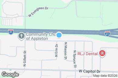 Map image of the property - 1312 W Hiawatha Dr
