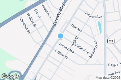 Map image of the property - 801 Broadway